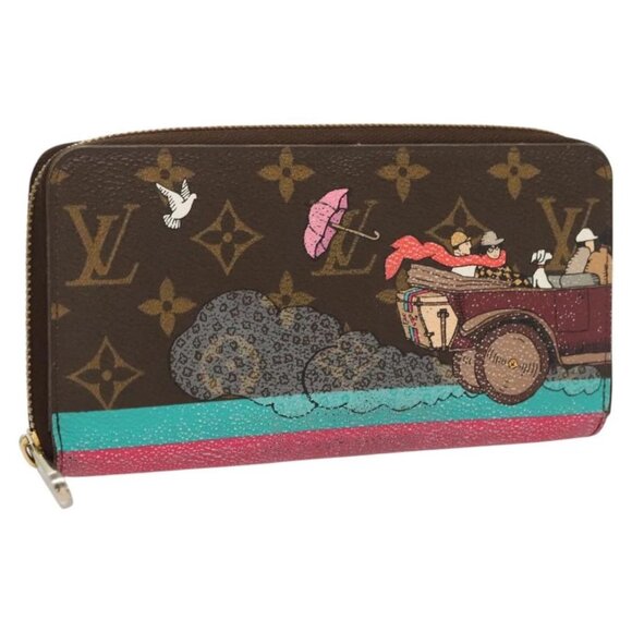 LOUIS VUITTON Monogram Evasion Zippy Wallet Long Wallet - Picture 1 of 16